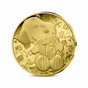 Snoopy - Monnaie de 5€ Or 1/2g