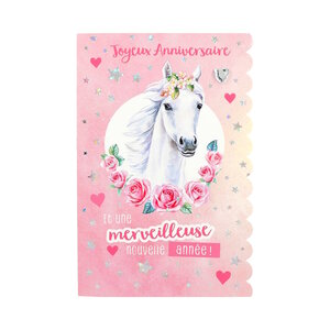 Carte Anniversaire - Joyeux anniversaire Et une merveilleuse nouvelle année !