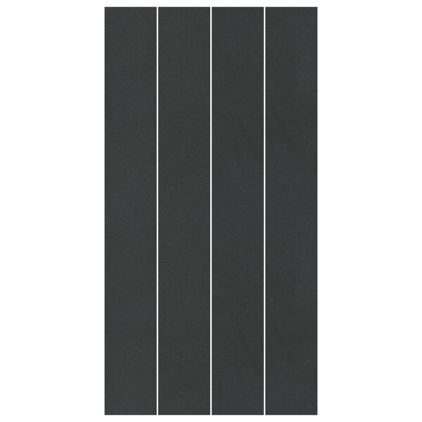vidaXL Couvercle de piscine rectangulaire Noir Plastique 820 x 420 cm