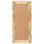 vidaXL Miroir 110x50 cm Bois de manguier massif