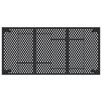 vidaXL Table de jardin anthracite 165x80x72 cm acier