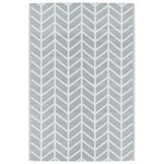 vidaXL Tapis d'extérieur Gris 120x180 cm PP
