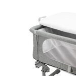Lit bébé d'appoint 2 en 1 - Ultra confort matelas 4 cm d'épaisseur