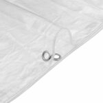 vidaXL Couverture pour plantes Transparent 1 x 12 m PVC