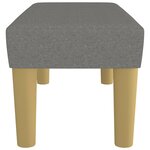 vidaXL Banc Gris foncé 70x30x30 cm Tissu