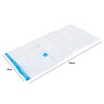 Pack and Move - Lot 8 Housses Rangement Sous Vide - Taille XL 70 x 100 cm - Sac de Compression - Couettes  Oreillers - Gros Format - Fermeture Zip