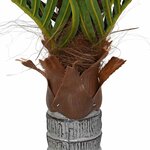 vidaXL Palmier artificiel 6 feuilles 100 cm vert