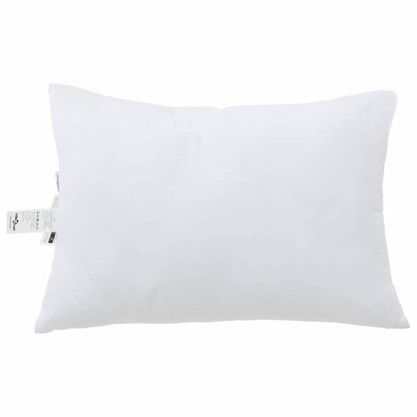 vidaXL Oreiller avec oreiller 2 Pièces Blanc 61 x 41 x 20 cm Polyester