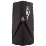 Ansmann kit d'éclairage de vélo 9 pièces combo literider noir 1600-0105