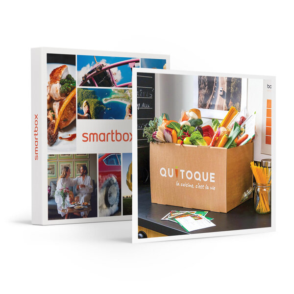 SMARTBOX - Coffret Cadeau Box à cuisiner 4 repas Quitoque au choix à domicile pour 2 -  Gastronomie