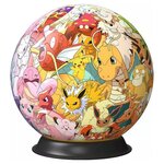 3D Puzzle Ball : Pokemon 72 Pièces