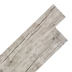vidaXL Planche de plancher PVC autoadhésif 5 02 m² 2 mm Chêne délavé