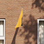 vidaXL Support de mât de drapeau Noir 13 x 6 cm Acier