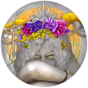 FAUNA Dark Beauties Argent Monnaie 2 Dollars Niue 2024