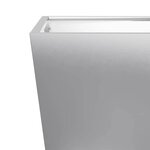 vidaXL Jardinières 2 Pièces 40x40x40 cm acier galvanisé