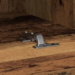 vidaXL Meuble TV mural Bois ancien 100 x 30 x 30 cm Bois d'ingénierie