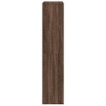 vidaXL Cloison de séparation chêne marron bois d'ingénierie