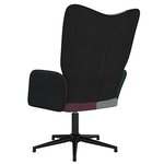 vidaXL Chaise de relaxation Patchwork Tissu