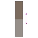 vidaXL Store enrouleur occultant café 45x210cm largeur du tissu 40 7cm