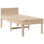 vidaXL Cadre de lit sans matelas 80x200 cm bois massif de pin