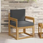 vidaXL 2 Pièce Ensemble de canapés d'extérieur Polyester