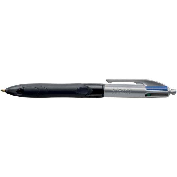 Stylo bille 4 COLOUR GRIP PRO Pointe Moyenne 4 Couleurs classiques BIC