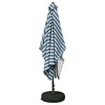 vidaXL Parasol de jardin avec base 200 x 300 cm Polyester