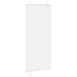vidaXL Store plissé blanc 100x200cm largeur du tissu 99 4 cm polyester