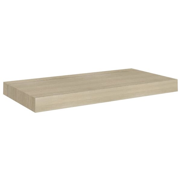 vidaXL Étagère murale flottante chêne 50x23x3 8 cm MDF