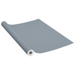 vidaXL Films autoadhésifs pour meubles 2 Pièces Gris 500x90 cm PVC