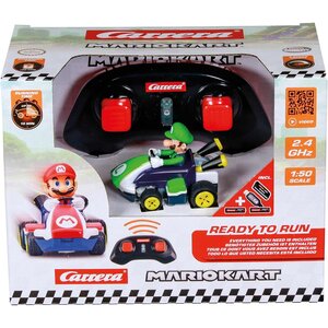 CARRERA RC 370430033 - 2 4GHz Mario Kart Mini RC  Luigi