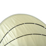 Lit canapé de jardin modulable grand confort pare-soleil pliable intégré 4 coussins 3 oreillers 171L x 180l x 155H cm métal résine tressée polyester noir beige