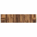 vidaXL Tête de lit avec armoire 3 Pièces Bois Ancien Bois d'ingénierie