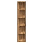 vidaXL Armoire d'angle chêne artisanal 33x33x165 cm bois d'ingénierie