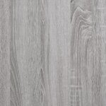 vidaXL Étagères murales 4 Pièces sonoma gris 40x10x1 5 cm bois ingénierie