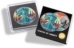 Pièce de monnaie en Argent 1 Dollar g 31.1 (1 oz) Millésime 2025 STATUE OF LIBERTY