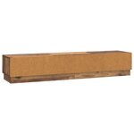vidaXL Meuble TV Bois ancien 147 x 34 5 x 27 cm Bois d'ingénierie