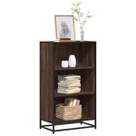 vidaXL Bibliothèque chêne marron 60x35x107 5 cm bois d'ingénierie