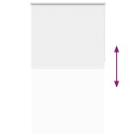 vidaXL Store enrouleur occultant largeur du tissu 121 6 cm polyester