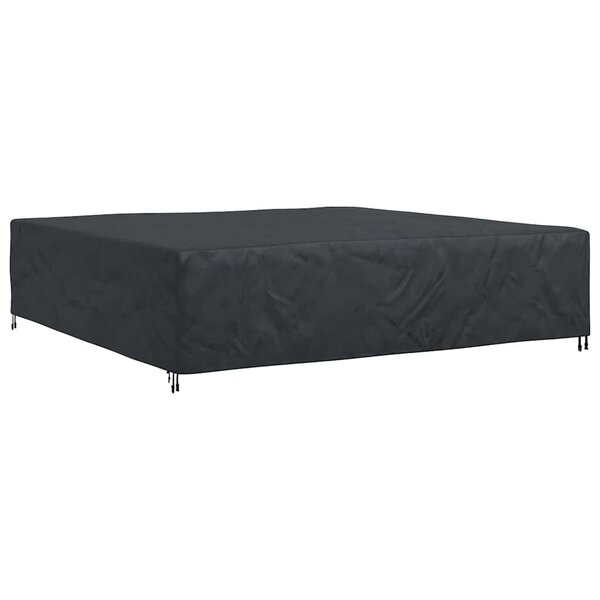 vidaXL Housse pour mobilier d'extérieur Noir 300 x 300 x 70 cm 210D