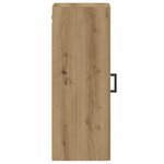 vidaXL Armoire murale chêne artisanal 34 5x34x90 cm bois d'ingénierie