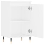 vidaXL Buffets 2 Pièces blanc 40x35x70 cm bois d’ingénierie