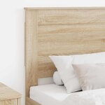vidaXL Tête de lit Chêne Sonoma 100 cm Bois d'ingénierie
