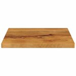 vidaXL Dessus de table 60x60x3 8 cm carré bois massif manguier