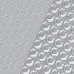 vidaXL Couverture de piscine Argenté 600x300 cm PE