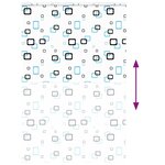 vidaXL Store enrouleur de douche avec cassette largeur du tissu 146 cm