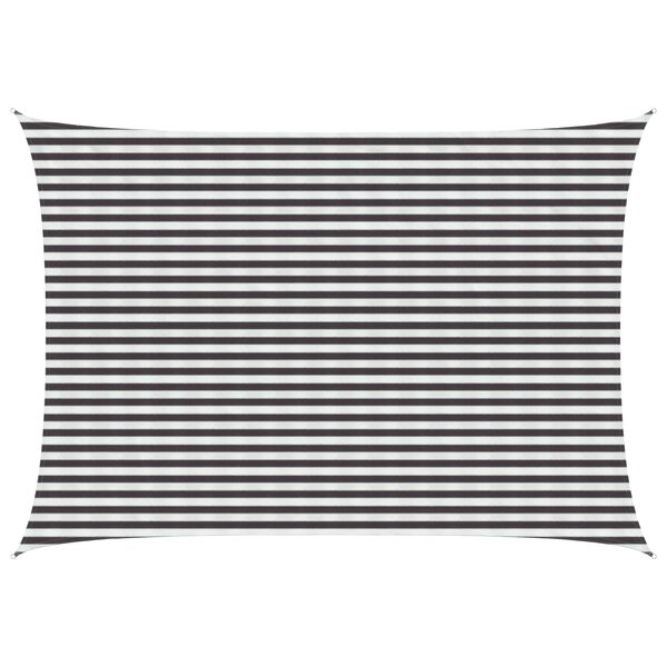 vidaXL Voile d'ombre 3 5 x 4 5 m HDPE Rectangulaire