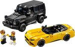 LEGO Speed Champions - Set de modèles Mercedes-AMG G 63 et SL 63 - 76924 pour les jeunes pilotes et collectionneurs