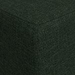 vidaXL Canapé-lit pliable 90 x 67 x 45 cm Vert foncé