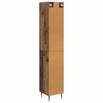 vidaXL Ensemble de Meubles 2 Pièces Bois ancien 33 x 34 5 x 90 cm